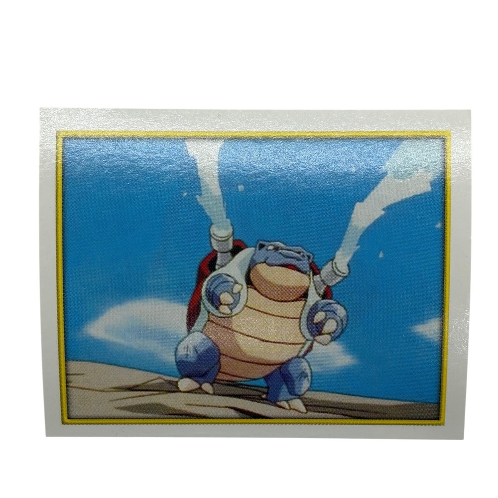 Pokemon Blastoise Merlin Sticker 2000 Merlin Collections #129 Vintage Nintendo